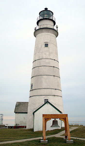 Newman's Bell Stand at Boston Harbor Light